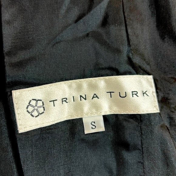 Golden TRINA TURK bomber jacket - Picture 7 of 7